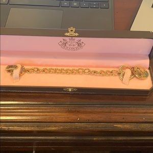 Juicy Couture Gold Bracelet with Charms